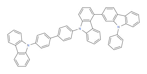 9'-(4'-(9H-carbazol-9-yl)-[1,1'-biphenyl]-4-yl)-9-phenyl-9H,9'H-2,4'-bicarbazole