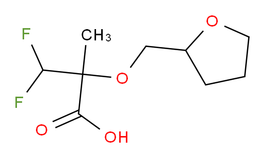 3,3-difluoro-2-methyl-2-((tetrahydrofuran-2-yl)methoxy)propanoic acid