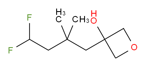 3-(4,4-difluoro-2,2-dimethylbutyl)oxetan-3-ol