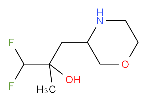 1,1-difluoro-2-methyl-3-(morpholin-3-yl)propan-2-ol