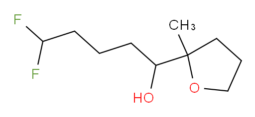 5,5-difluoro-1-(2-methyltetrahydrofuran-2-yl)pentan-1-ol