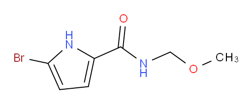 5-bromo-N-(methoxymethyl)-1H-pyrrole-2-carboxamide