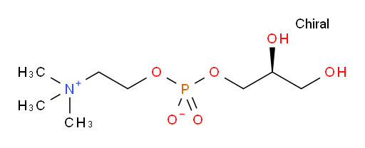 Ethanaminium, 2-[[[(2S)-2,3-dihydroxypropoxy]hydroxyphosphinyl]oxy]-N,N,N-trimethyl-, inner salt (9CI, ACI)