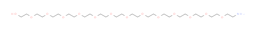 41-Amino-3,6,9,12,15,18,21,24,27,30,33,36,39-tridecaoxahentetracontan-1-ol (ACI)