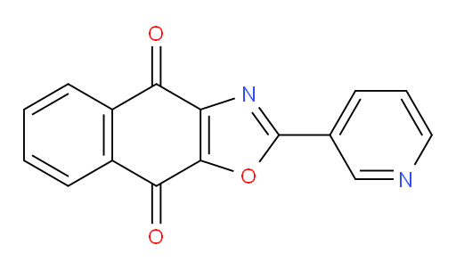 2-(3-Pyridinyl)naphth[2,3-d]oxazole-4,9-dione (ACI)