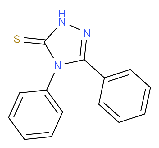 2,4-Dihydro-4,5-diphenyl-3H-1,2,4-triazole-3-thione (ACI)