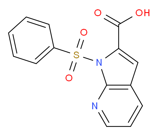 1-(Phenylsulfonyl)-1H-pyrrolo[2,3-b]pyridine-2-carboxylic acid (ACI)