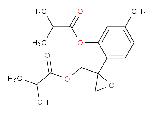 10-Isobutyryloxy-8,9-epoxythymol isobutyrate