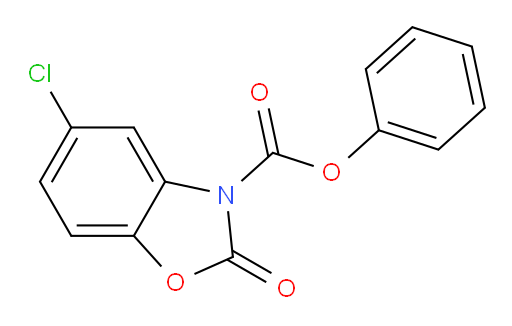 Phenyl 5-chloro-2-oxo-3(2H)-benzoxazolecarboxylate (ACI)