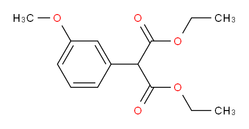 1,3-Diethyl 2-(3-methoxyphenyl)propanedioate (ACI)