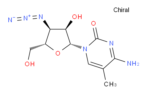 3′-Azido-3′-deoxy-5-methylcytidine (ACI)