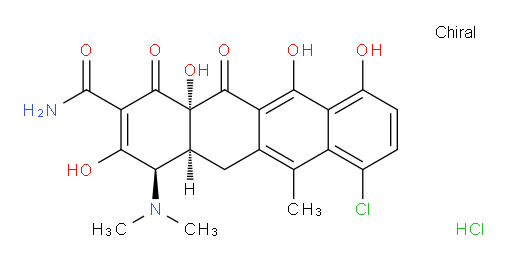 4-Epianhydrochlortetracycline hydrochloride