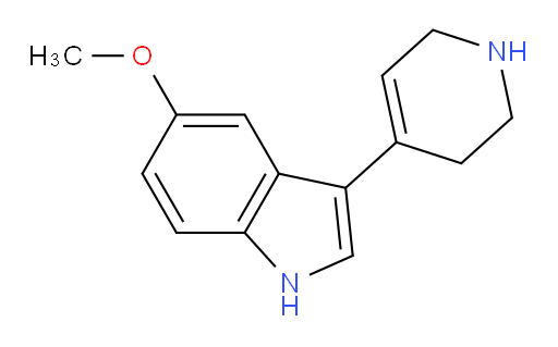 5-Methoxy-3-(1,2,3,6-tetrahydro-4-pyridinyl)-1H-indole (ACI)