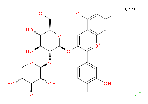 Cyanidin 3-sambubioside (6CI)