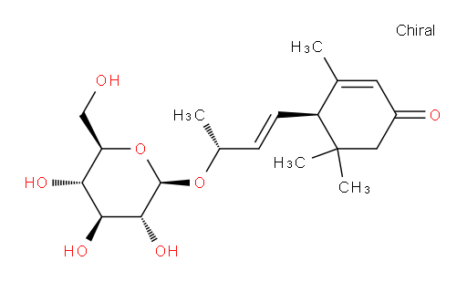 (6R,9R)-3-Oxo-α-ionol 9-O-β-D-glucopyranoside
