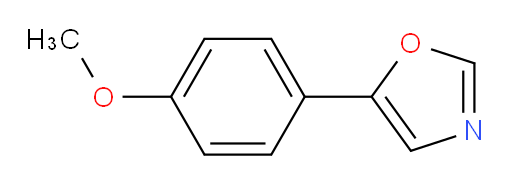 5-(4-Methoxyphenyl)oxazole (ACI)