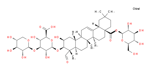(2β,3β,4α)-28-(β-D-Glucopyranosyloxy)-2-hydroxy-23,28-dioxoolean-12-en-3-yl 3-O-β-D-xylopyranosyl-β-D-glucopyranosiduronic acid (ACI)