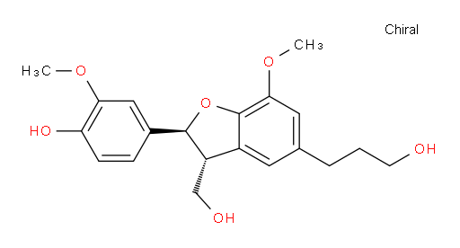 (7S,8R)-Dihydrodehydrodiconiferyl alcohol