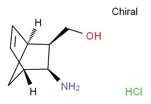 Bicyclo[2.2.1]hept-5-ene-2-methanol, 3-amino-, hydrochloride (1:1), (1R,2S,3R,4S)-rel- (ACI)