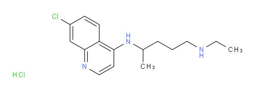 1,4-Pentanediamine, N4-(7-chloro-4-quinolinyl)-N1-ethyl-, hydrochloride (1:2) (ACI)
