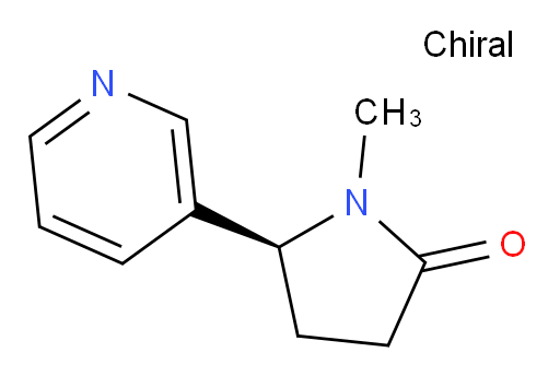 (S)-1-methyl-5-(pyridin-3-yl)pyrrolidin-2-one