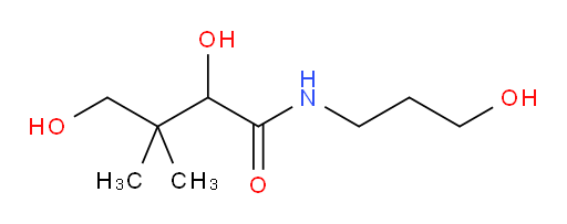 2,4-dihydroxy-N-(3-hydroxypropyl)-3,3-dimethylbutanamide