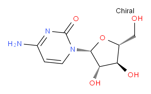 4-amino-1-((2R,3S,4S,5R)-3,4-dihydroxy-5-(hydroxymethyl)tetrahydrofuran-2-yl)pyrimidin-2(1H)-one