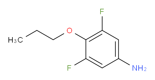 3,5-difluoro-4-propoxyaniline
