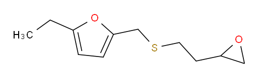 2-ethyl-5-({[2-(oxiran-2-yl)ethyl]sulfanyl}methyl)furan