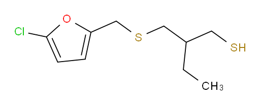 2-({[(5-chlorofuran-2-yl)methyl]sulfanyl}methyl)butane-1-thiol
