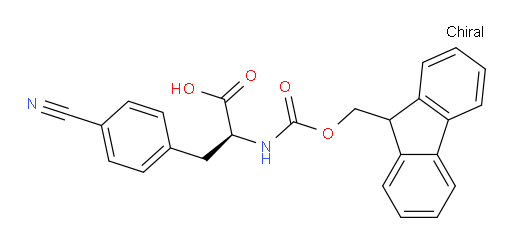 (2S)-3-(4-cyanophenyl)-2-({[(9H-fluoren-9-yl)methoxy]carbonyl}amino)propanoic acid