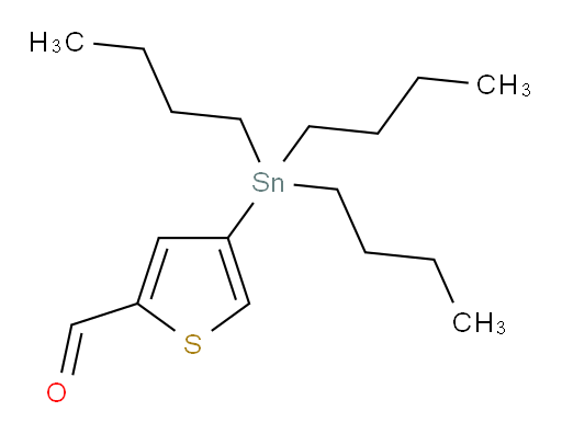 4-(tributylstannyl)thiophene-2-carbaldehyde