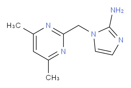 1-[(4,6-dimethylpyrimidin-2-yl)methyl]-1H-imidazol-2-amine