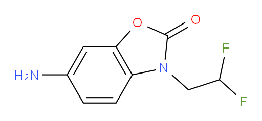 6-amino-3-(2,2-difluoroethyl)-2,3-dihydro-1,3-benzoxazol-2-one