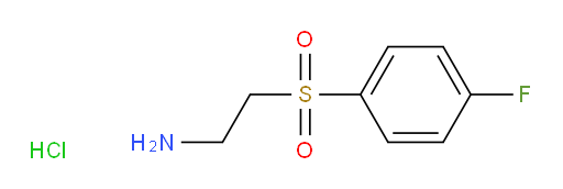 2-(4-fluorobenzenesulfonyl)ethan-1-amine hydrochloride