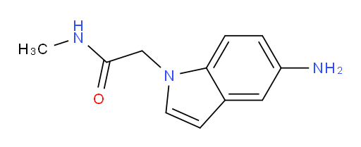 2-(5-amino-1H-indol-1-yl)-N-methylacetamide
