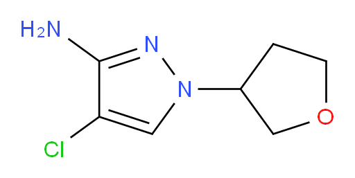4-chloro-1-(oxolan-3-yl)-1H-pyrazol-3-amine