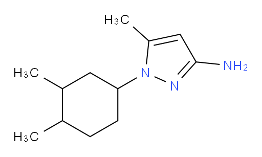 1-(3,4-dimethylcyclohexyl)-5-methyl-1H-pyrazol-3-amine