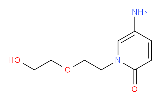 5-amino-1-[2-(2-hydroxyethoxy)ethyl]-1,2-dihydropyridin-2-one