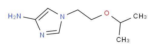 1-[2-(propan-2-yloxy)ethyl]-1H-imidazol-4-amine
