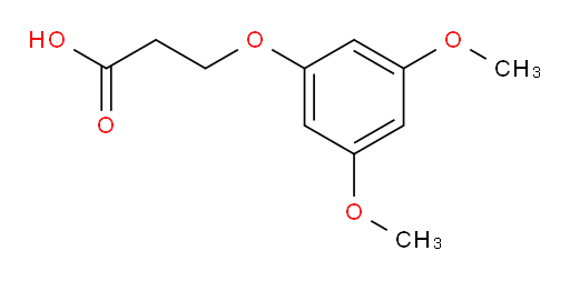 3-(3,5-dimethoxyphenoxy)propanoic acid