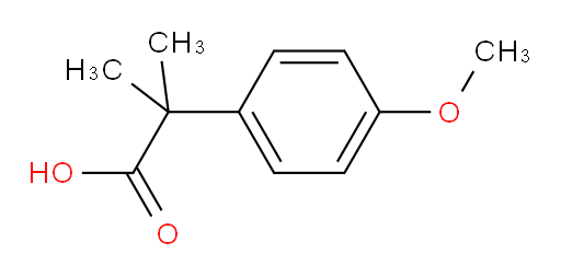 2-(4-methoxyphenyl)-2-methylpropanoic acid