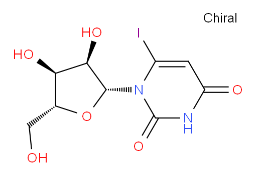 1-((2R,3R,4S,5R)-3,4-dihydroxy-5-(hydroxymethyl)tetrahydrofuran-2-yl)-6-iodopyrimidine-2,4(1H,3H)-dione