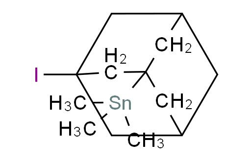 (3-iodoadamantan-1-yl)trimethylstannane