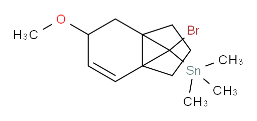 (8-bromo-5-methoxy-2,3,4,5-tetrahydro-1H-3a,7a-methanoinden-8-yl)trimethylstannane