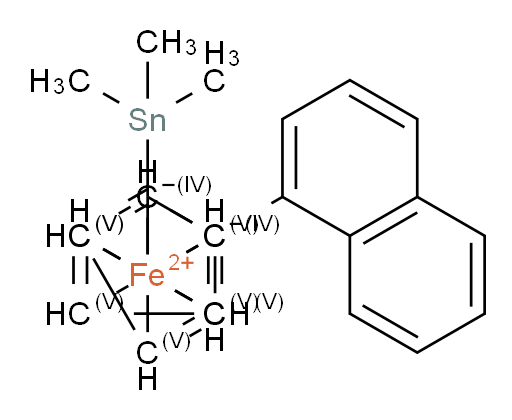 (2S)-(-)-1-(1-Naphthalenyl)-2-(trimethylstannyl)ferrocene