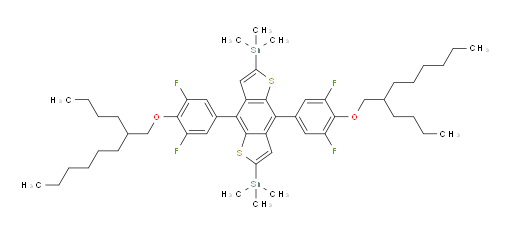 (4,8-bis(4-((2-butyloctyl)oxy)-3,5-difluorophenyl)benzo[1,2-b:4,5-b']dithiophene-2,6-diyl)bis(trimethylstannane)