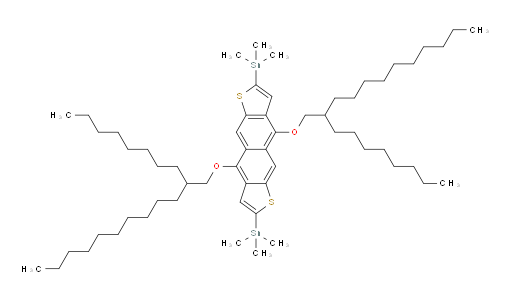 (4,9-bis((2-octyldodecyl)oxy)naphtho[2,3-b:6,7-b']dithiophene-2,7-diyl)bis(trimethylstannane)