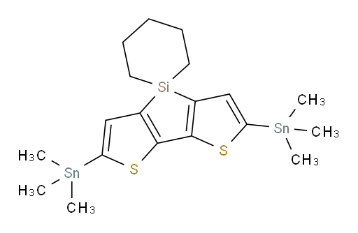 2',6'-bis(trimethylstannyl)spiro[silinane-1,4'-silolo[3,2-b:4,5-b']dithiophene]