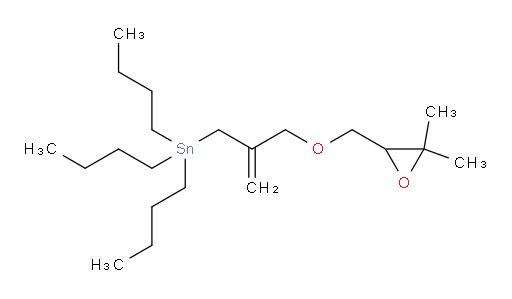 tributyl(2-(((3,3-dimethyloxiran-2-yl)methoxy)methyl)allyl)stannane